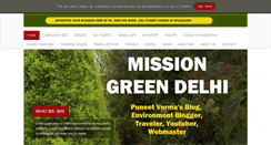 Desktop Screenshot of greentechdelhi.com