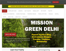 Tablet Screenshot of greentechdelhi.com